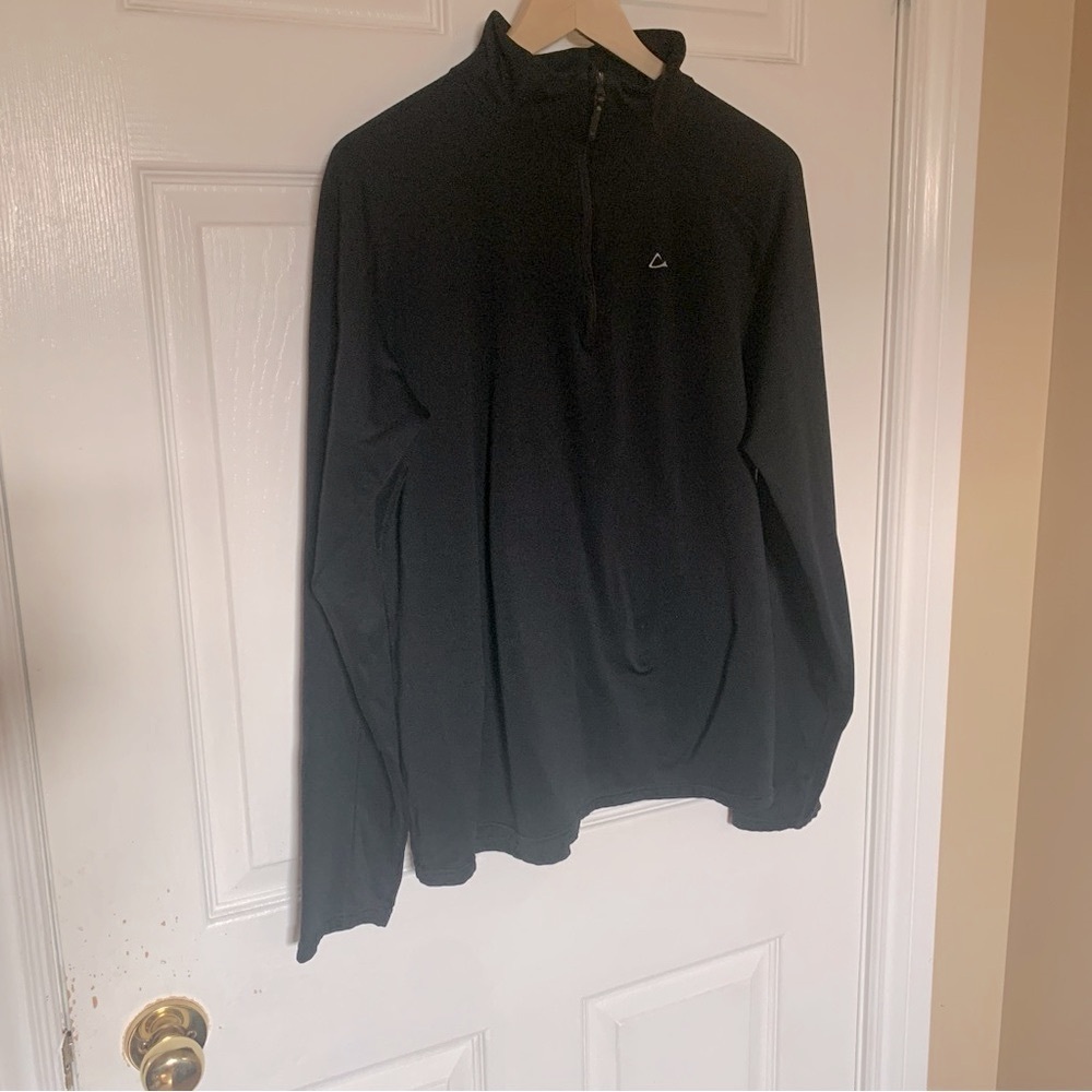 Paradox Black 1/4 Zip Athletic Pullover Women’s XL Dri-Release